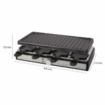 Clatronic Raclette grill RG 3757 black - Image 3