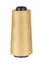 CRELANDO Beige polyester overlock threads 1 pc.