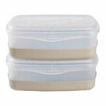 ERNESTO® Cooling food container (food container, 2-piece set)