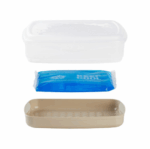 ERNESTO® Cooling food container (food container, 2-piece set) - Image 2