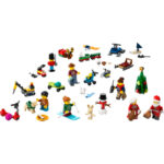 LEGO City 60436 Christmas Countdown Advent Calendar - Santa Claus & Figures - Image 3