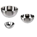 ERNESTO® stainless steel bowl set, 3 pieces