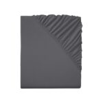 LIVARNO Jersey Fitted Sheet, 140-160x200cm, Grey