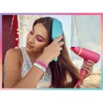 SILVERCREST® PERSONAL CARE Travel Foldable Hair Dryer SRHK 1600 A1 (Pink/Orange) - Image 2