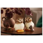 LIVARNO Autumn Owl Figurine Set - Image 2