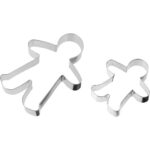 ZENKER Fackelmann 4-Piece Gingerbread Cookie Cutter Set