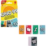 ONO 99 Card Game from Makers of UNO for Kids Adults and Game Night Add Numbers & Don T Go Over 99