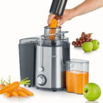 SEVERIN Juicer ES 3566 400 W Stainless steel, Black
