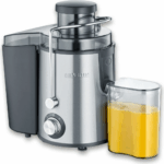 SEVERIN Juicer ES 3566 400 W Stainless steel, Black - Image 2