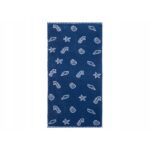 LIVARNO home Towel, 50 x 100 cm, 2 pieces blue sea - Image 2