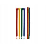 PARKSIDE adjustable reusable Velcro straps - Colored 20 pcs, 2x30 cm