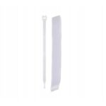 PARKSIDE Adjustable Reusable Velcro - White 20 pcs, 2x30 cm