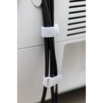 PARKSIDE Adjustable Reusable Velcro - White 20 pcs, 2x30 cm - Image 2