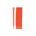 PARKSIDE Adjustable Reusable Velcro - Orange 20 pcs, 2x30 cm