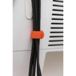 PARKSIDE Adjustable Reusable Velcro - Orange 20 pcs, 2x30 cm - Image 2