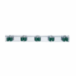 PARKSIDE Set of 5 Garden Tool Holders 50 cm Wall Mount