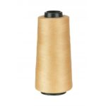 CRELANDO Beige polyester overlock threads 1 pc.
