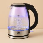SEG Glass Electric Kettle 2200W 1.7L Led Backlight