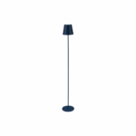 SANSIBAR LED battery-operated floor lamp, dimmable (blue)