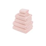 LIVARNO 6-Pack Terry Towels, Pink