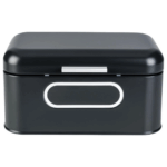 LIVARNO Home Bread Bin (Black) - Image 3