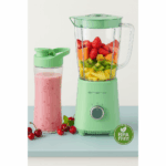 EMERIO, 1-Liter Mixing Container And 0.6-Liter To-Go Container (Green)
