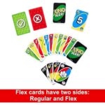 UNO Flex Card Game for Family Game Night 2 to 8 Players Fun for Adults and Kids - Image 3