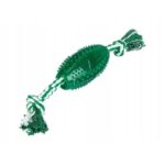 Zoofari Green Dog Tug Toy