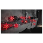 LIVARNO home LED light chain with 3D glowing stars (white 3D star) - Image 3