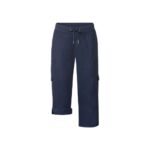 ESMARA Women's Cotton Trousers, Navy, Size 44