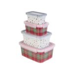 LIVARNO Food storage container set, 4 pieces