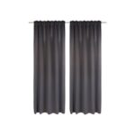 LIVARNO Set of 2 Blackout Curtains, 135 x 254 cm