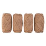 CRELANDO® Cotton thread set, 4 x 50 g