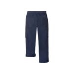 ESMARA Women's Cotton Trousers, Navy, Size 44 - Image 3