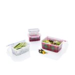 LIVARNO Food storage container set, 4 pieces - Image 2