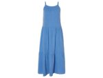 ESMARA® Women's muslin midi dress (38, pale blue)