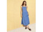 ESMARA® Women's muslin midi dress (38, pale blue) - Image 2