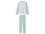 PEPPERTS Boys' Pajama Set, White/Green (12-14 Years)