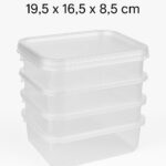 KEEEPER Set of 5 Plastic Storage Boxes - Image 2