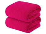 LIVARNO home Cotton towel, 50 x 100 cm, 2 pieces (pink)