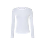 ESMARA® Women's long-sleeved T-shirt (S (36/38), white)