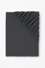 LIVARNO home Fitted sheet, 140 – 160 x 200 cm (dark grey)