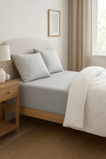 LIVARNO Home Fitted Sheet polyester 100 x 200 cm - Image 2
