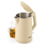 N8WERK beige Electric Kettle 1.5L, 2200W - Image 2