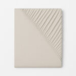 LIVARNO home Stretch jersey sheet, 180 – 200 x 200 cm (pale grey)