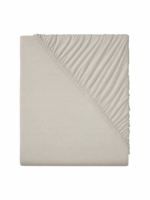 LIVARNO Jersey Fitted Sheet, 140-160x200cm (grey)