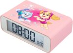PAW PATROL Flip Alarm Clock (Light Pink)