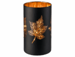 LIVARNO LED Glass Leaf Candle Holder