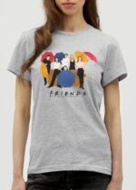 FRIENDS Women's T-shirt (M (40/42), gray) - Image 2