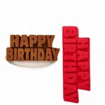 HOME IDEAS Happy Birthday Silicone Cake Mold - Image 2